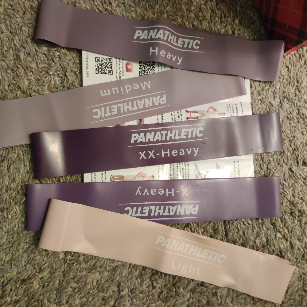 Panathletic Resistance Bands Set with Bag